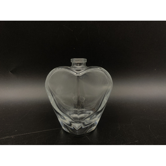 30ml perfume bottle with transparent heart-shaped bottle