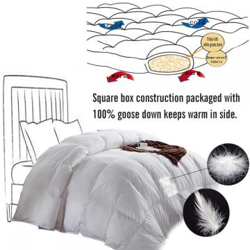 All-Season Goose Down Comforter Queen Size Duvet Insert