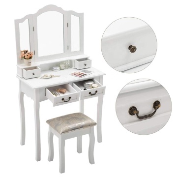 Home furniture mirrored dressing table
