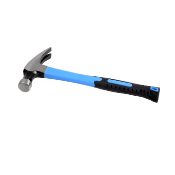 Claw hammer with fiberglass handle  20oz