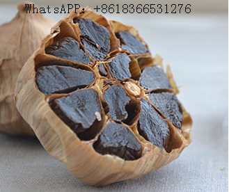 whole black garlic