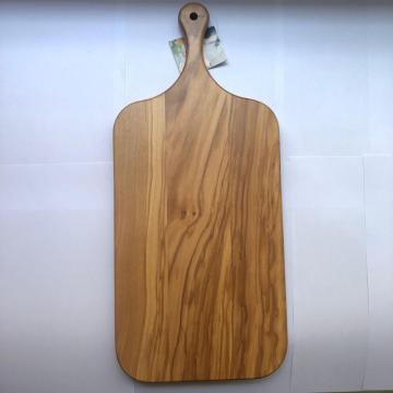 Olive wood chopping board with handle