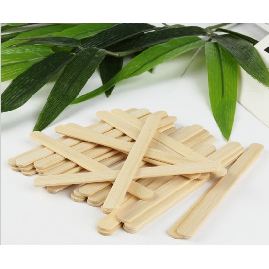 Bamboo coffee sticks with round heads