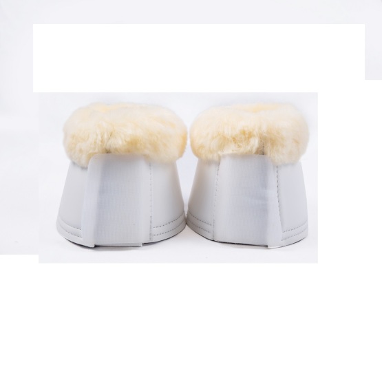 Horse Bell boots with sheepskin