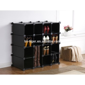 Shoe Rack Organizer / Storage Shelves - make into any Shape or Size to Organize Shoes, Clothing, Toys, DVDs and more.