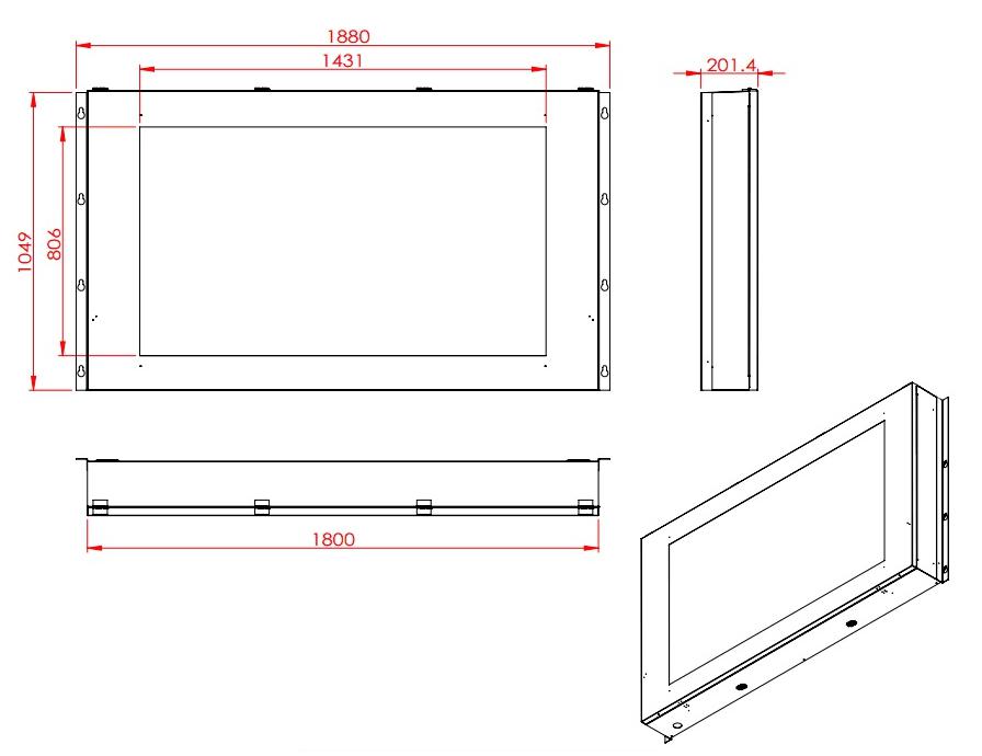 outdoor tv display