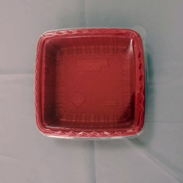 Restaurant Takeaway Disposable Food Container Squre Shape