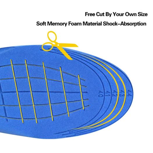 Memory Foam Heel Support Sport Shoe Insole Pad