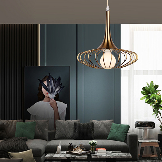 Modern Indoor Decorative Metal Pendant Hanging Light