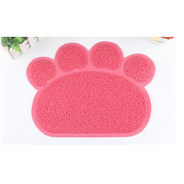 Anti slip dog bowl mat pet clean