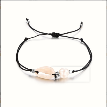 Handmade Adjustable sea shell  Wrap Bracelet Bohemian String Braided Beads Anklets Gifts for Women Girls