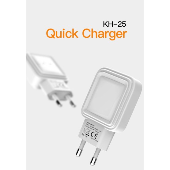 USB Charger Phone Charger White Wall Charger