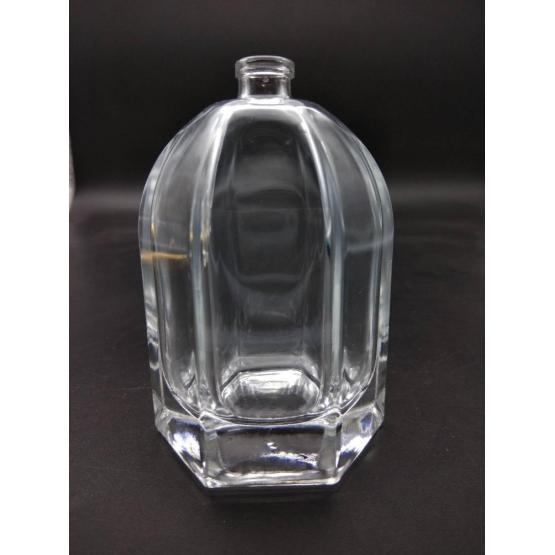 75ml lamp shade transparent glass perfume bottle