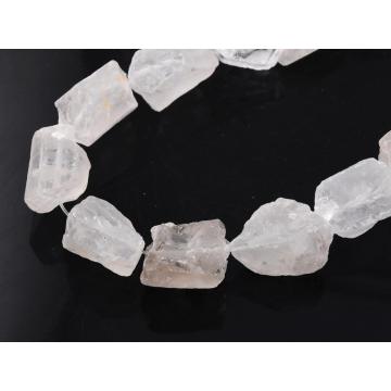 Natural Raw Rough Cleary Crystal Jewelry Crystal Gemstone Beads