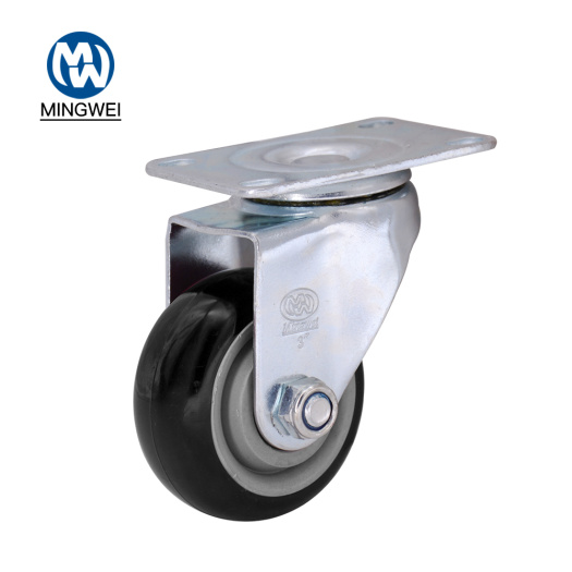 Medium Duty 3 Inch Swivel PVC Caster Wheel