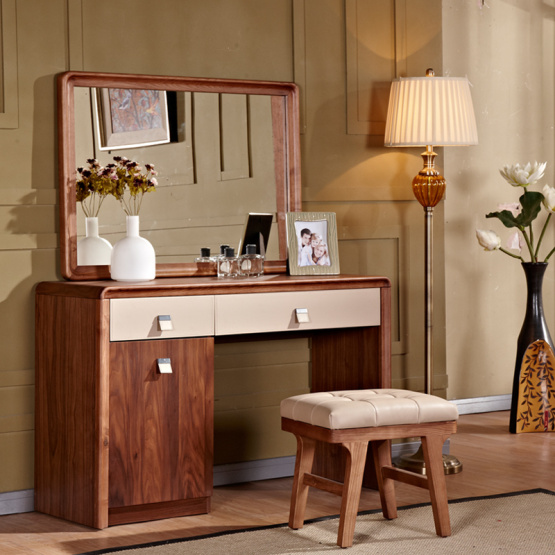 Bamboo Glass Dressing Table