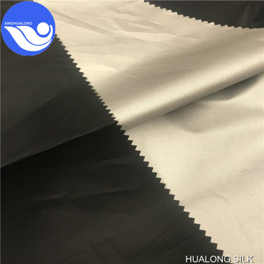 100 % polyester taffeta silver coated