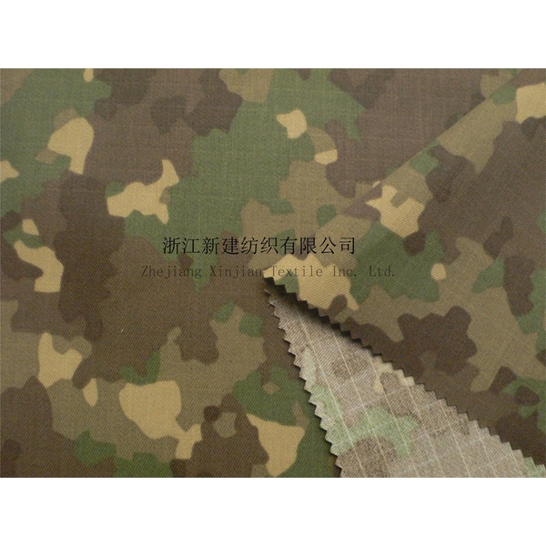 Camouflage Fabric with Waterproof and Anti-bacterial