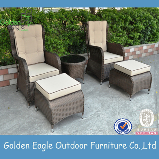 4 Seater garden patio wicker sofa set