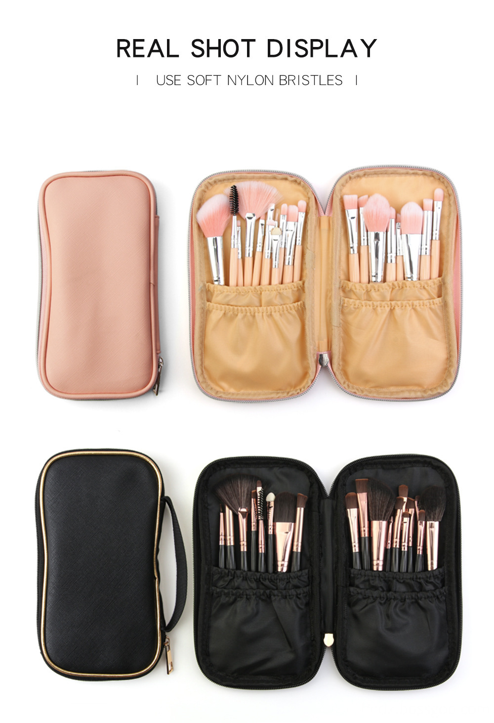 20 Pcs Shell Makeup Brushes Set 8