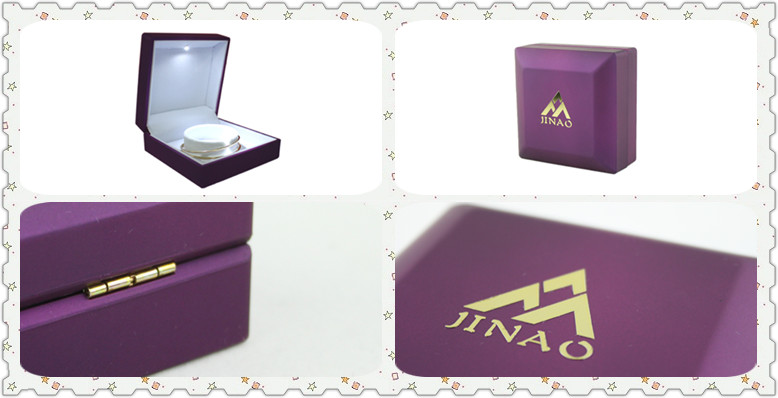 Custom exquisite jewelry bangle box with LED light