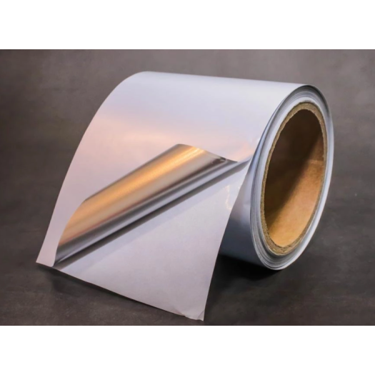 Self-adhesive PET film with excellent flexibility
