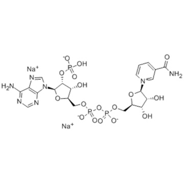 Adenosine 5'-(trihydrogen diphosphate), 2'-(dihydrogen phosphate), P'→5'-ester with 3-(aminocarbonyl)-1-β-D-ribofuranosylpyridinium, inner salt, disodium salt CAS 24292-60-2