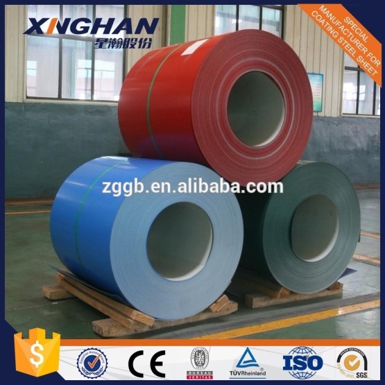 PPGI prepainted galvanized steel coil EN JIS GB standard for metal roofing sheets