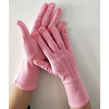 Fashional Ladies Red Cotton Gloves