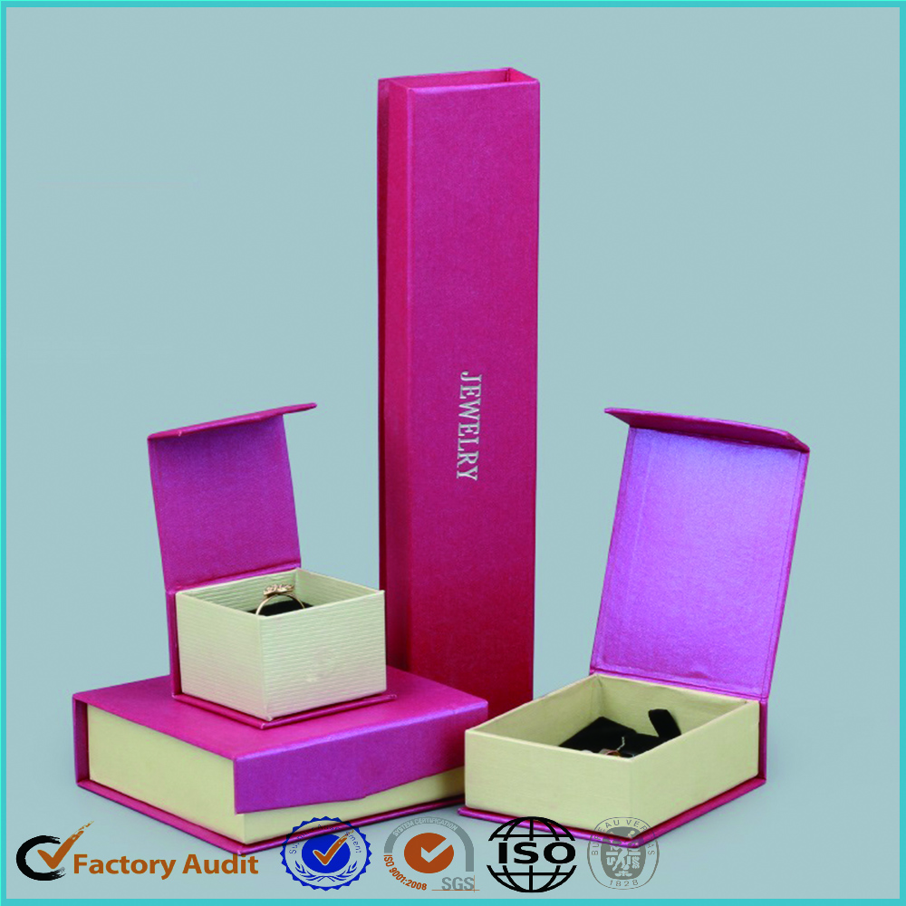 Fancy Pink Jewelry Packaging Gift Box