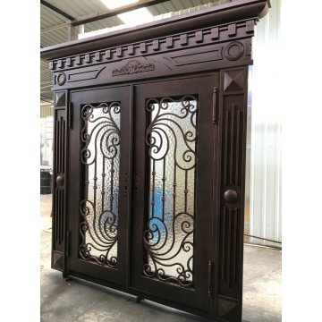 Wholesale Affordable Wrought Iron Front Door Top Quality