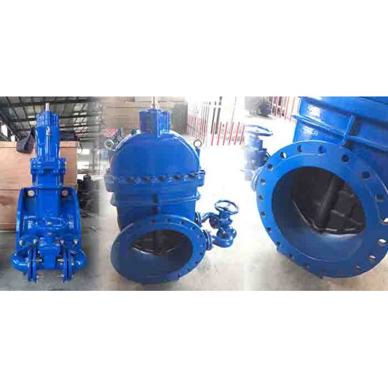 Ductile iron sluice gate valve