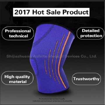 Hot sell athletics knee compression sleeve support