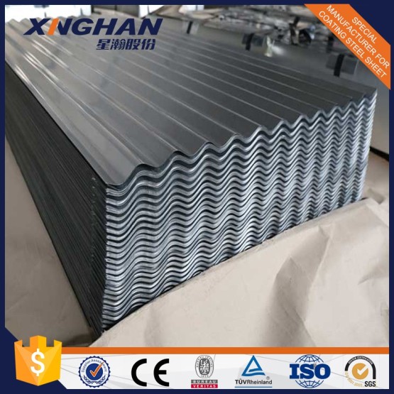 Hot Dip Zinc Coated Steel Corrugated Roofing Sheets