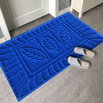 New anti-slip PVC backing clean step mat