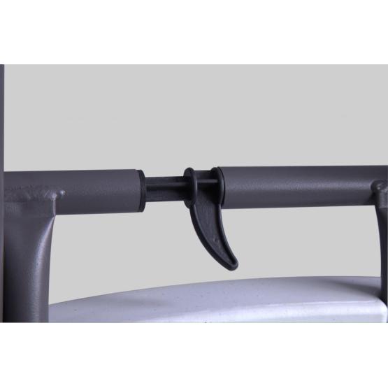 66cm Retangle Height Adjustable Folding Table