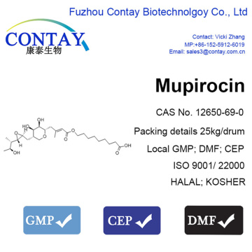 Contay CAS 12650-69-0 Ferment Mupirocin Ointment Cream