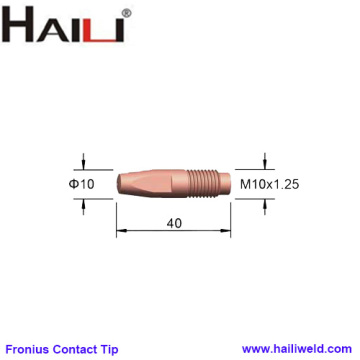 Fronius Welding Contact Tips M10x40mm for AL4000