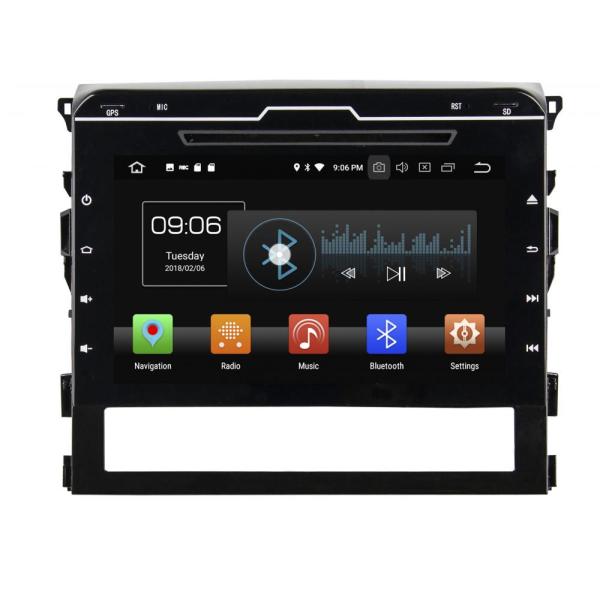 Android 8.0 car audio system for Land Cruiser 2016 with parrot bluetooth