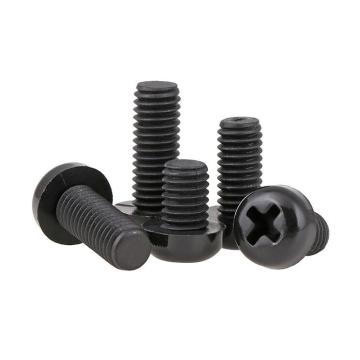 High quality heat treated stainless steel screw black