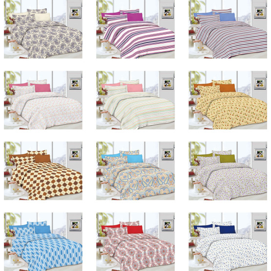Printing Color Fabric Handmade Quilt Quality Bedspreads
