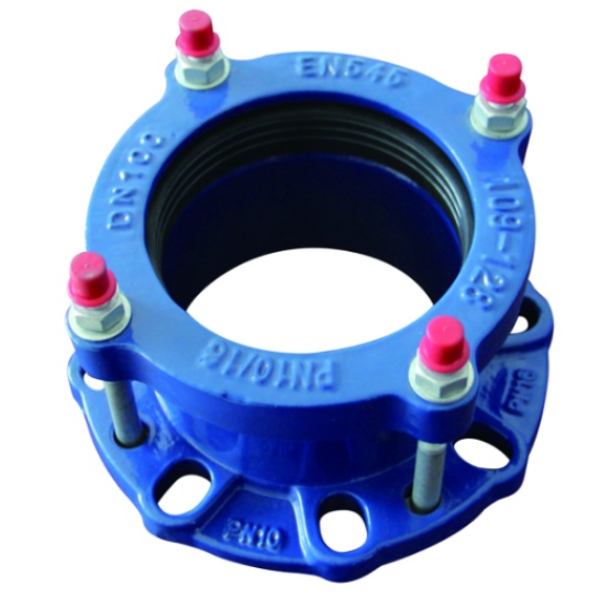 Ductile Iron Pipe Fittings Restraint Flange Adapter