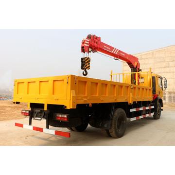 Dongfeng Truck Cargo With 7Tons Loader Crane