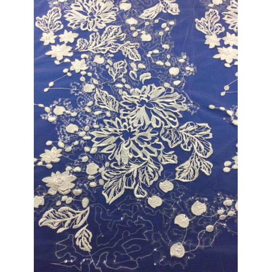 High Quality Strand Lace Embroidery Fabric