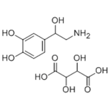 L-4-(2-Amino-1-hydroxyethyl)-1,2-benzenediol bitartrate CAS 69815-49-2