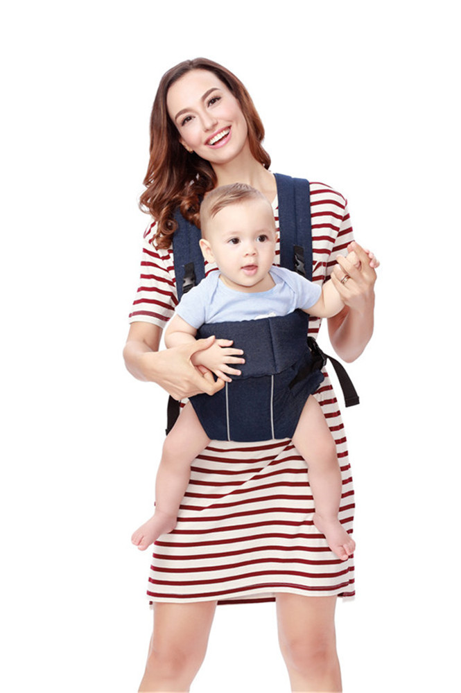 Solid Color Soft Baby Carrier
