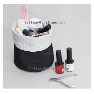 Cosmetic Drawstring nylon Storage Organizer Travel Toiletry bag