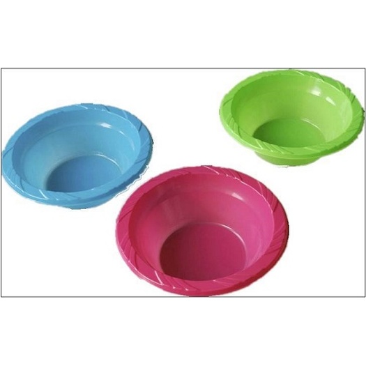 Household Disposable Round Plastic Bowls