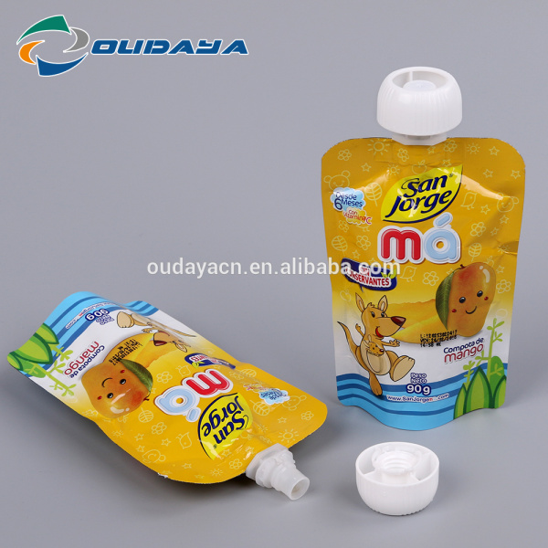 Aluminum Foil Pouch Food Packaging Mango Juice Pouch