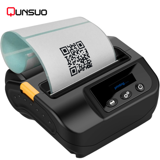 Portable handheld 3inch thermal label printer